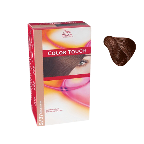 Se Wella Color Touch Golden Brownie 5/37 OTC 100 ml. hos Well.dk