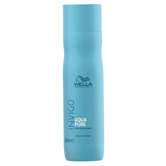Se Wella Professionals Invigo Balance Aqua Pure Purifying Shampoo 250 ml. hos Well.dk