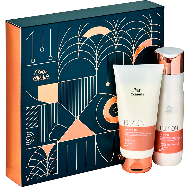 Se Wella Professionals Care Fusion Xmas Gift Set (1 stk) hos Well.dk