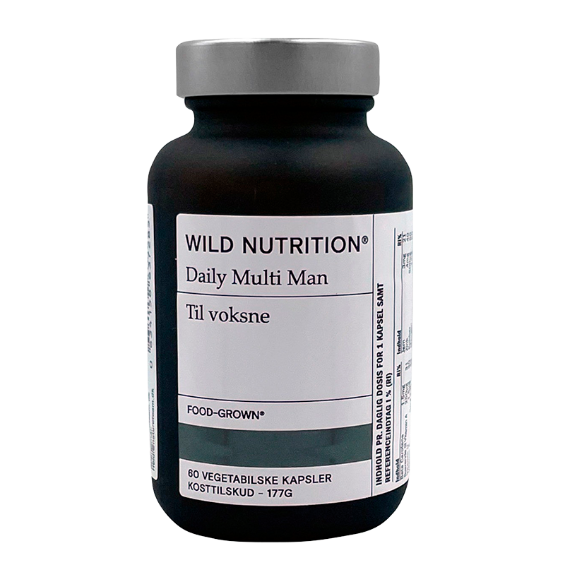 Wild Nutrition Food-Grown Daily Multi Man (60 kaps)