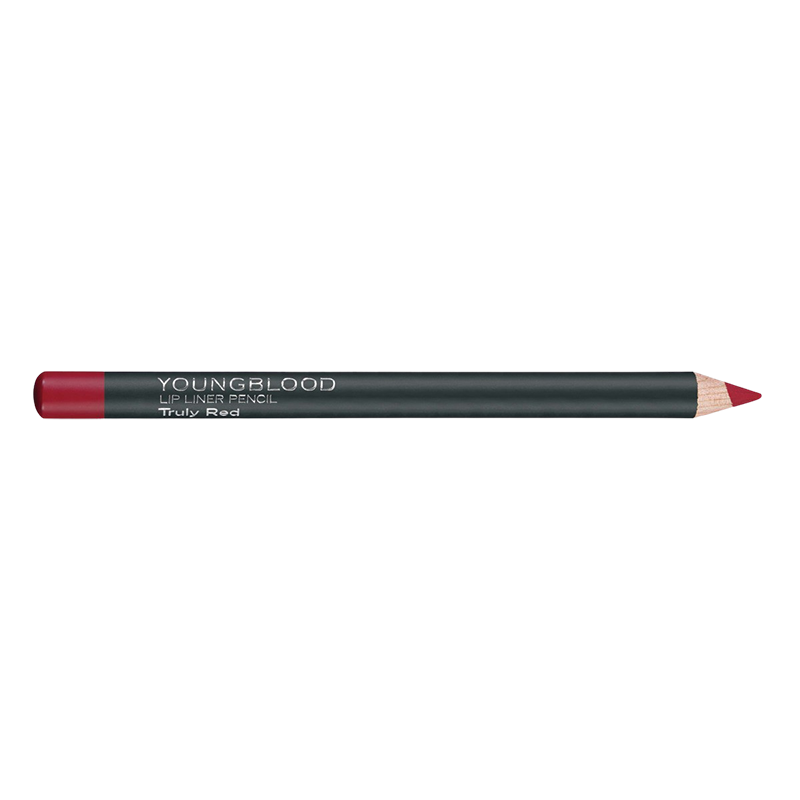 Se Youngblood Lip Pencil Truly Red (1 stk) hos Well.dk