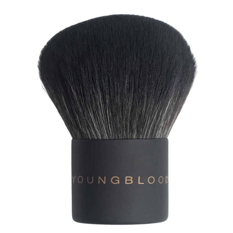 Se Youngblood LUXE Makeup Brushes Kabuki YB1 (1 stk) hos Well.dk