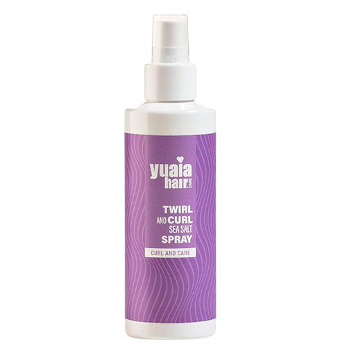 Se Yuaia Haircare Twirl & Curl Sea Salt Spray (150 ml) hos Well.dk