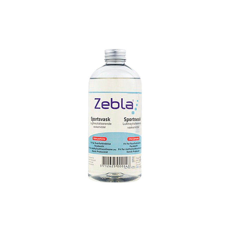 Billede af Zebla Sportsvask Uden Parfume (500 ml)