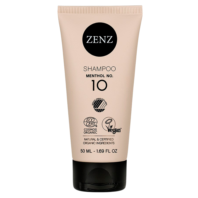 Se Zenz Organic Shampoo Menthol No. 10 - Version 2.0, 50ml. hos Well.dk