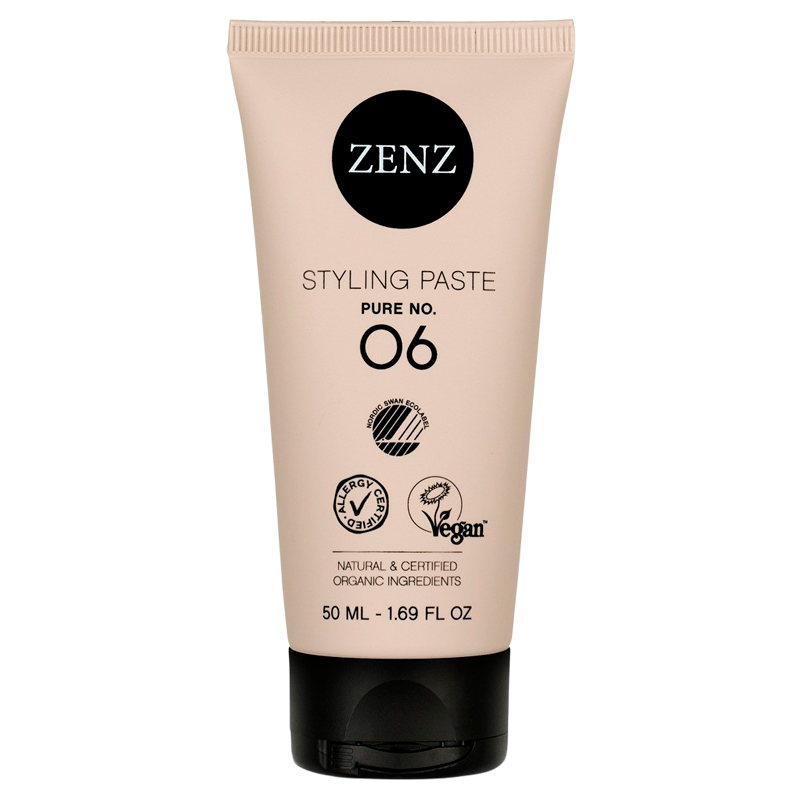 Se Zenz Organic Styling Paste Pure No. 06 - Version 2.0, 50ml. hos Well.dk